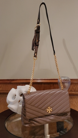 Tory Burch Kira Chevron Flap Shoulder Bag - Picture 8 of 9